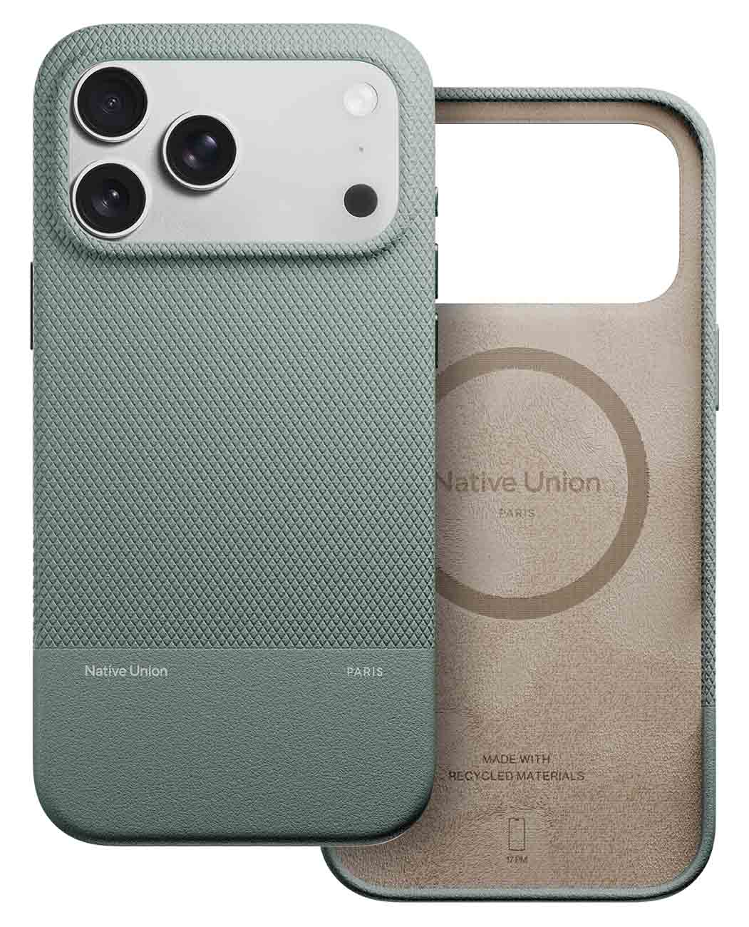 Native Union Case for iPhone 17 Pro Max / Supports MagSafe / Drop Protection / Green