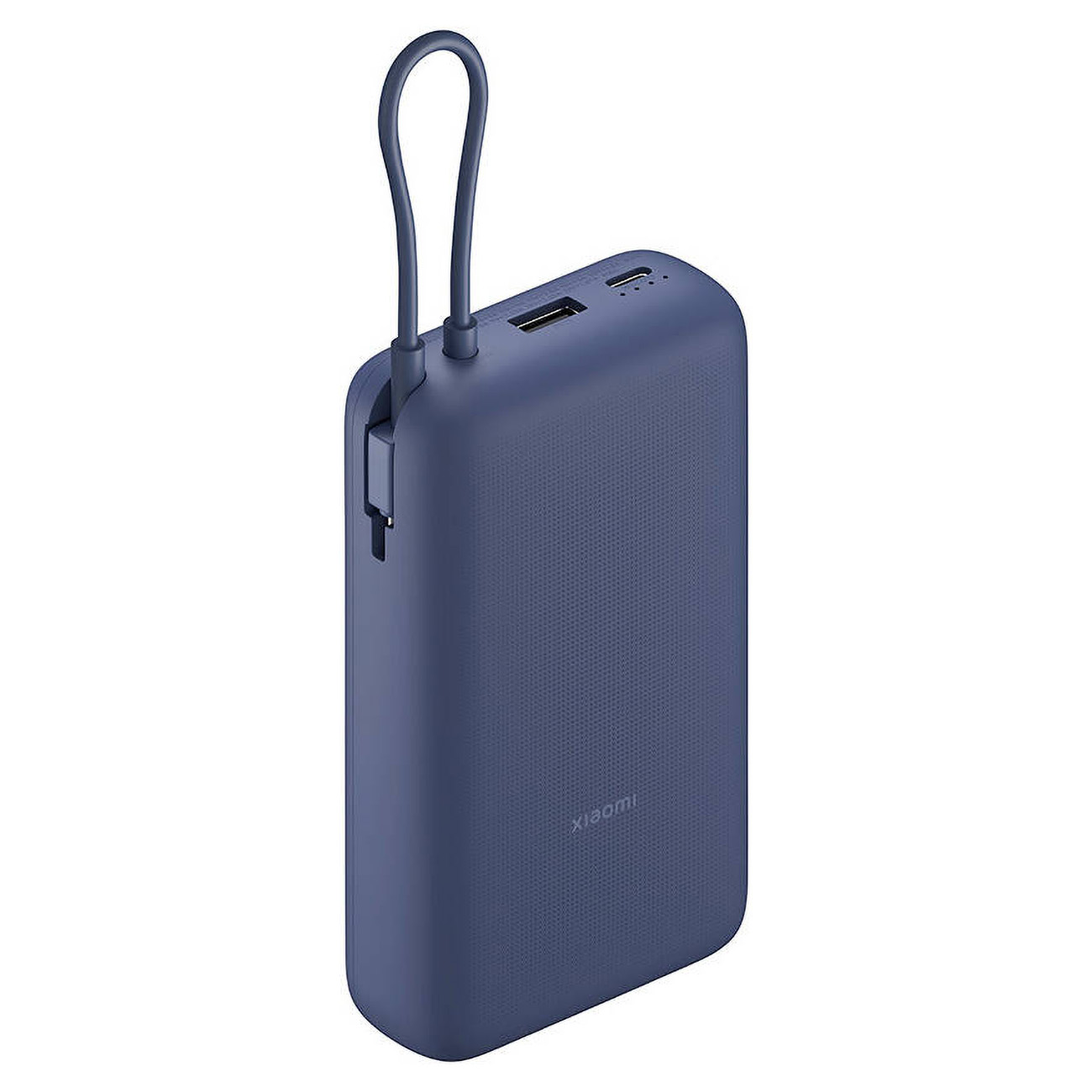 Xiaomi 20,000mAh Power Bank / Type-C + USB-A Ports / Built-in Type-C Cable / 33W Power / Blue