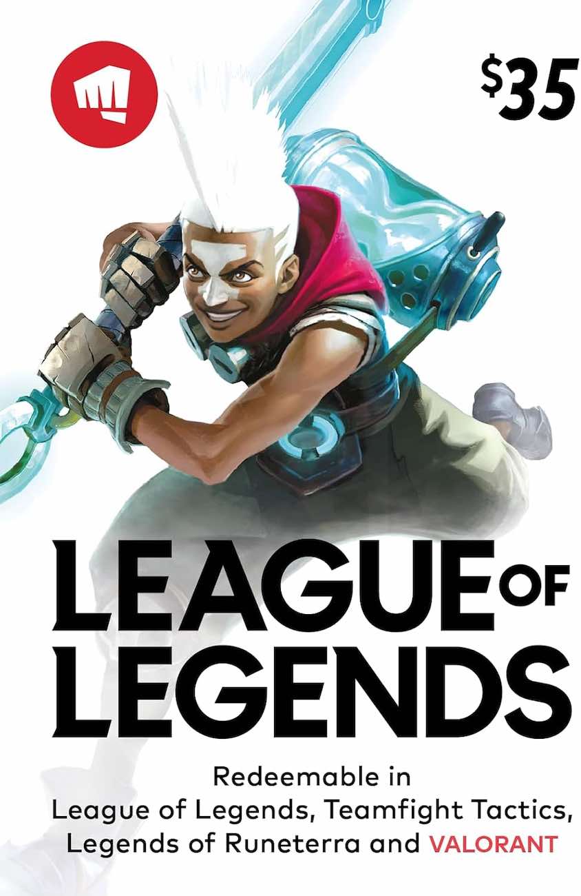 بطاقة ليغ أوف ليجيندز امريكا / 35 دولار / بطاقة رقمية