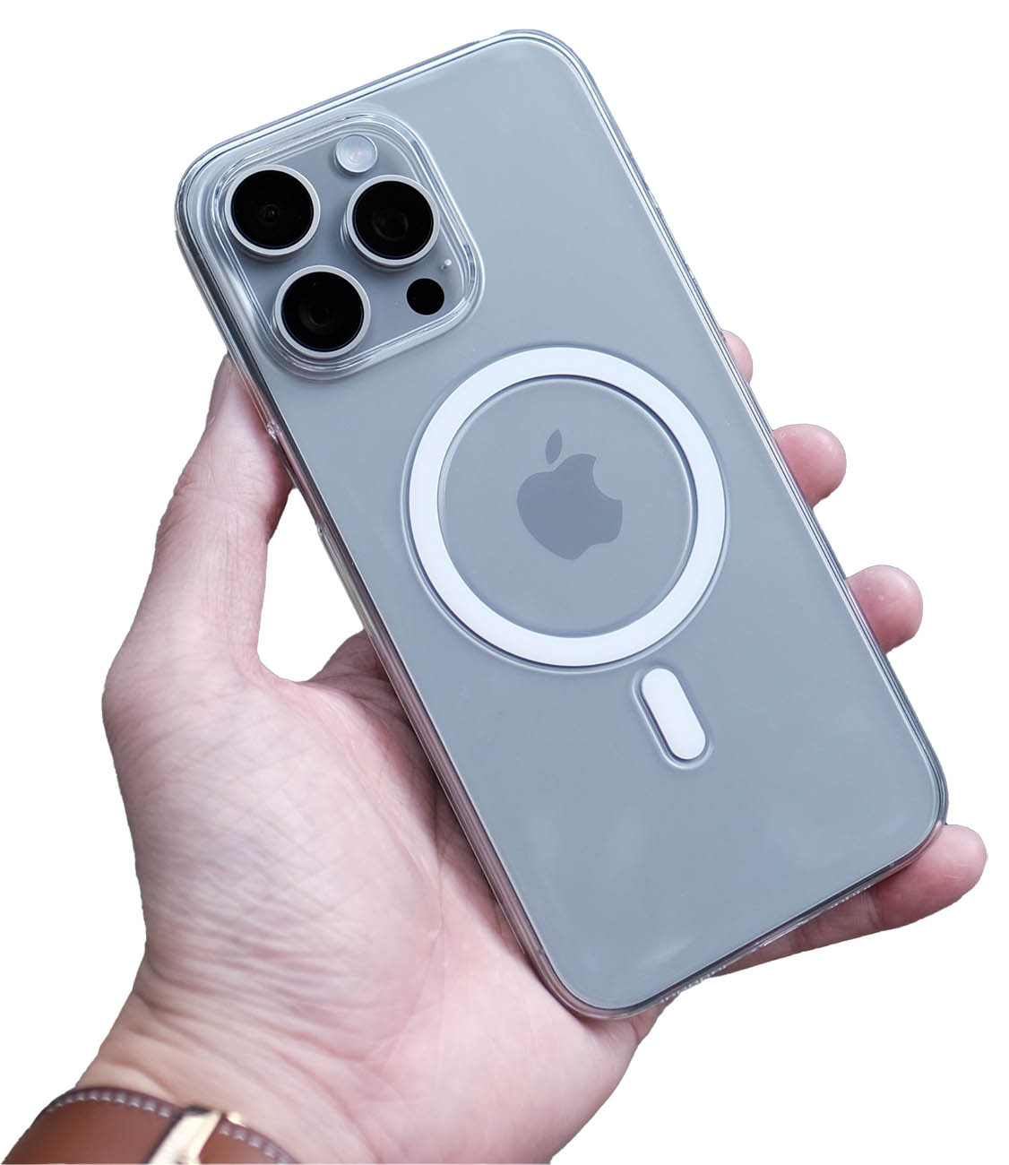 Bare Case for iPhone 15 Pro Max / Support MagSafe / Ultra Slim / Clear