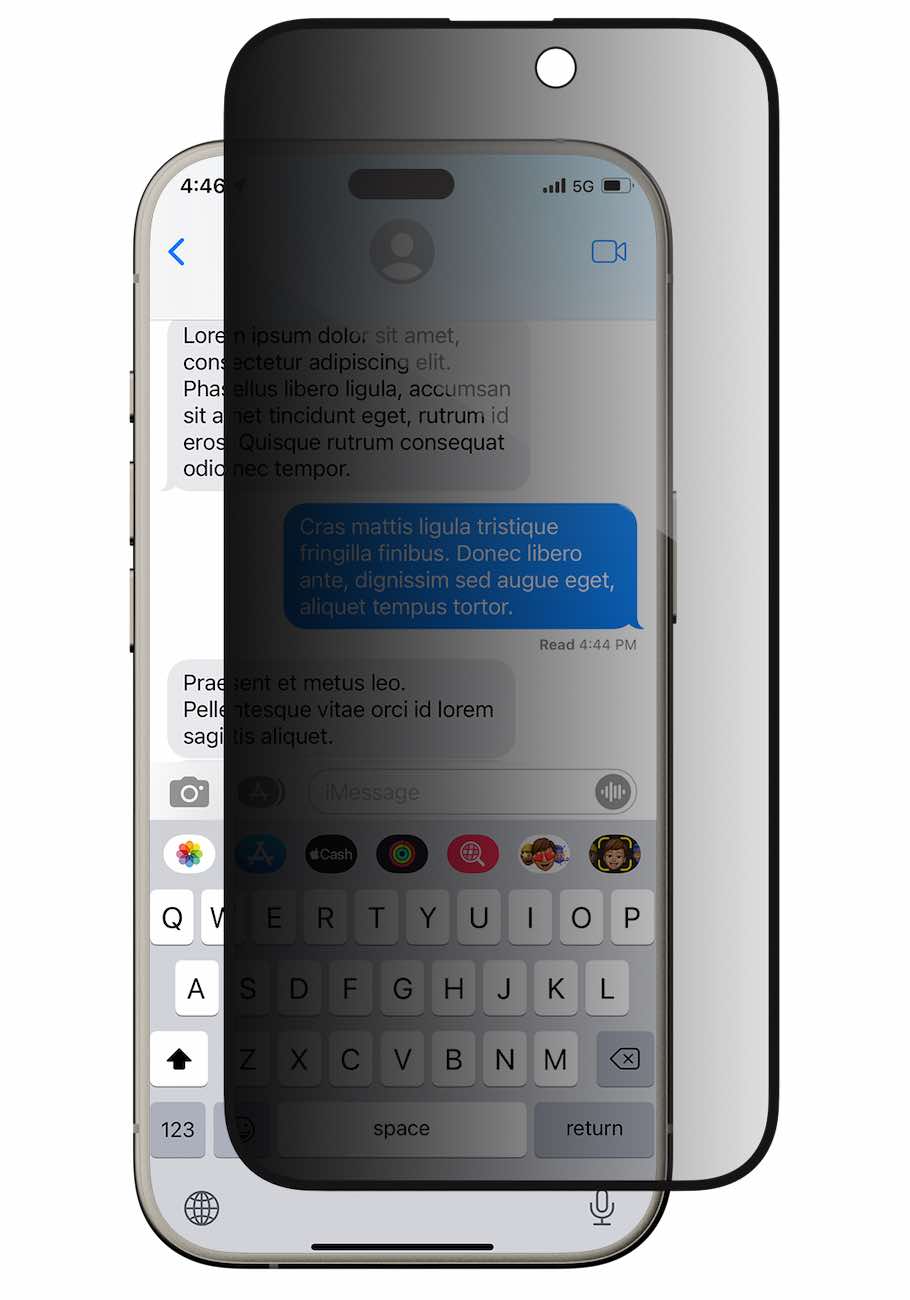 SwitchEasy Vetro Screen Protector for iPhone 16 Pro Max / High Durability / Privacy Glass