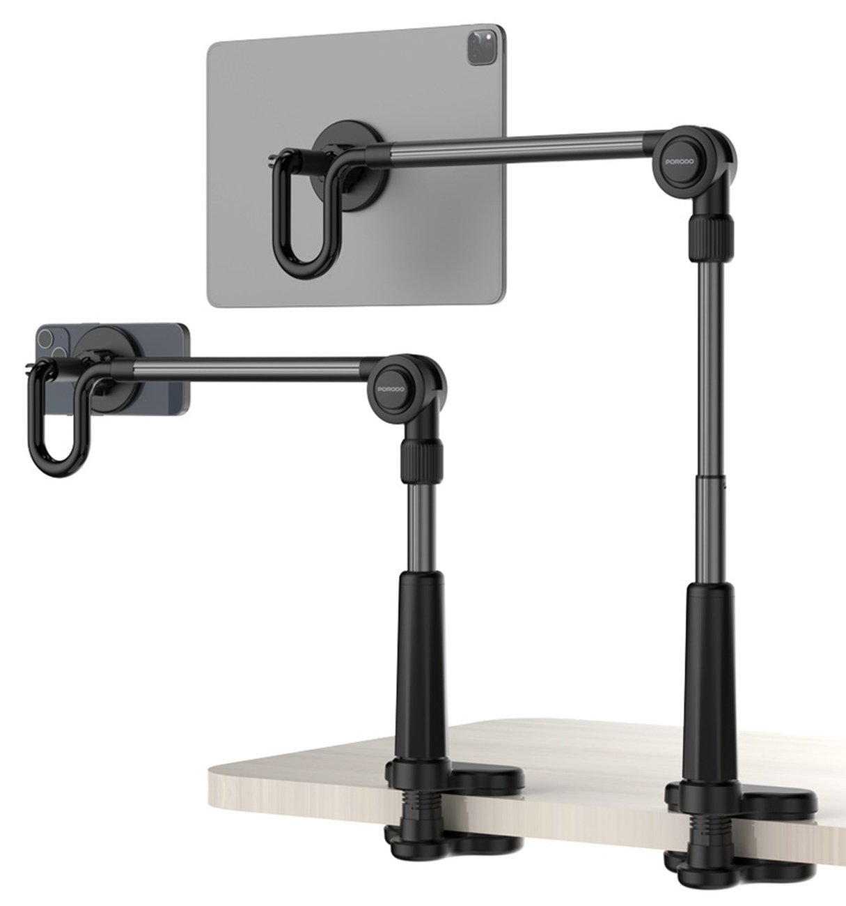 ستاند مرن لتثبيت الجوال او التابلت في الطاولة من بورودو / مغناطيسي / طول 92 سم