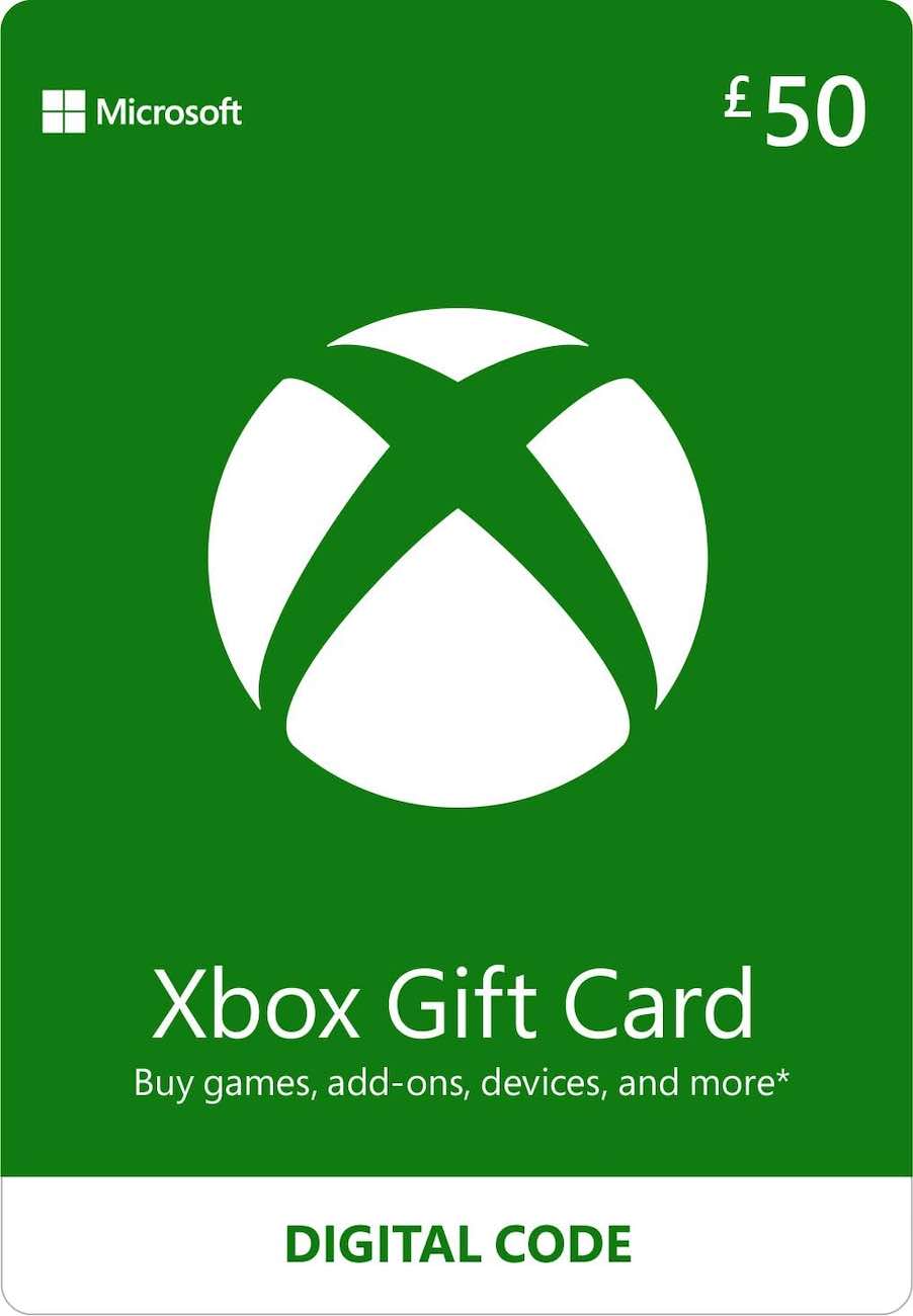 XBOX Gift Card UK Store / £50 / Digital Code