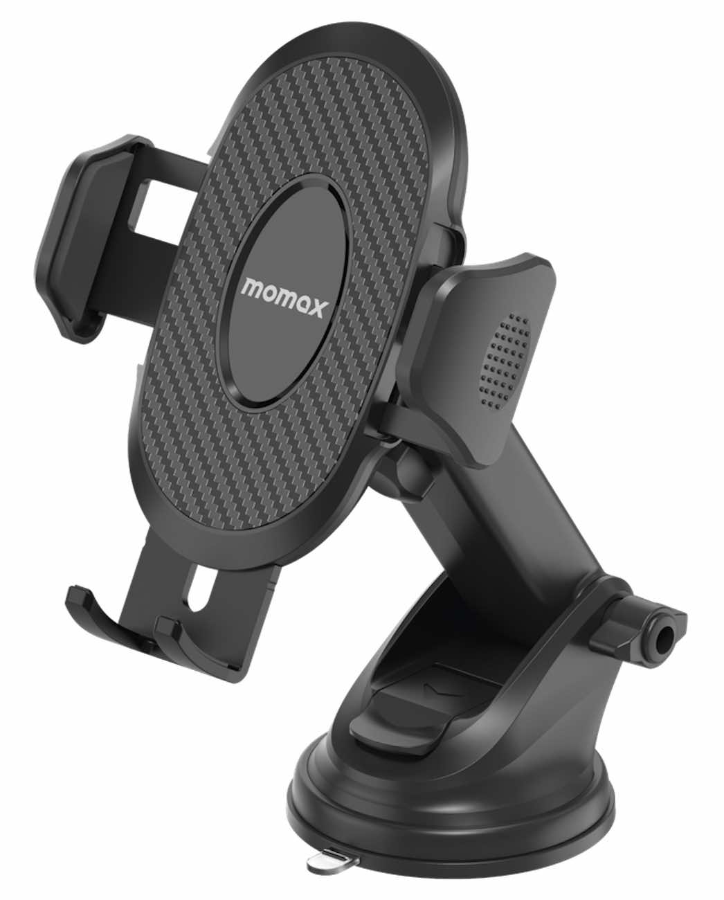 Momax MoVe Phone Stand / With Flexible Arm / Attaches to Car Dashboard & Windshield