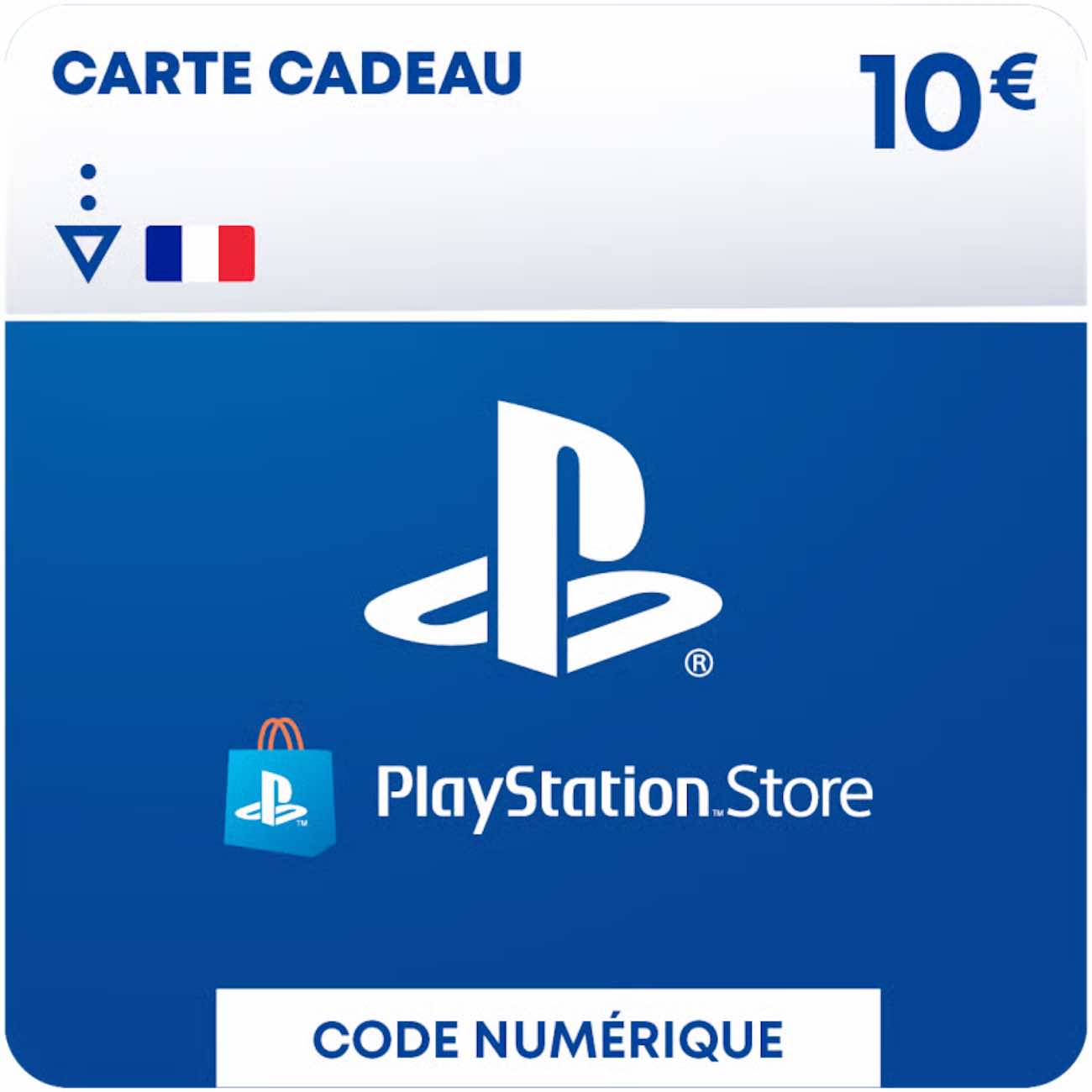 Playstation France Store / 10 Euro / Digital Card