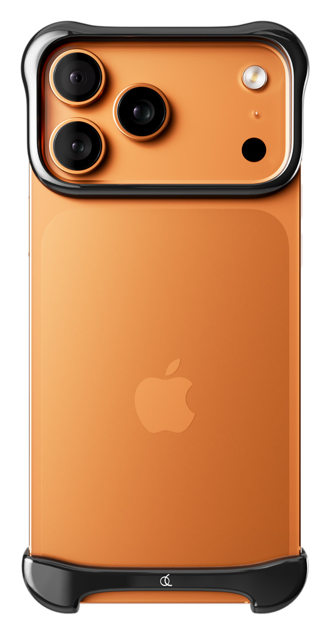 كفر Arc Pulse لايفون 17 برو ماكس / المنيوم قوي / ضد الطيحات / لون Graphite