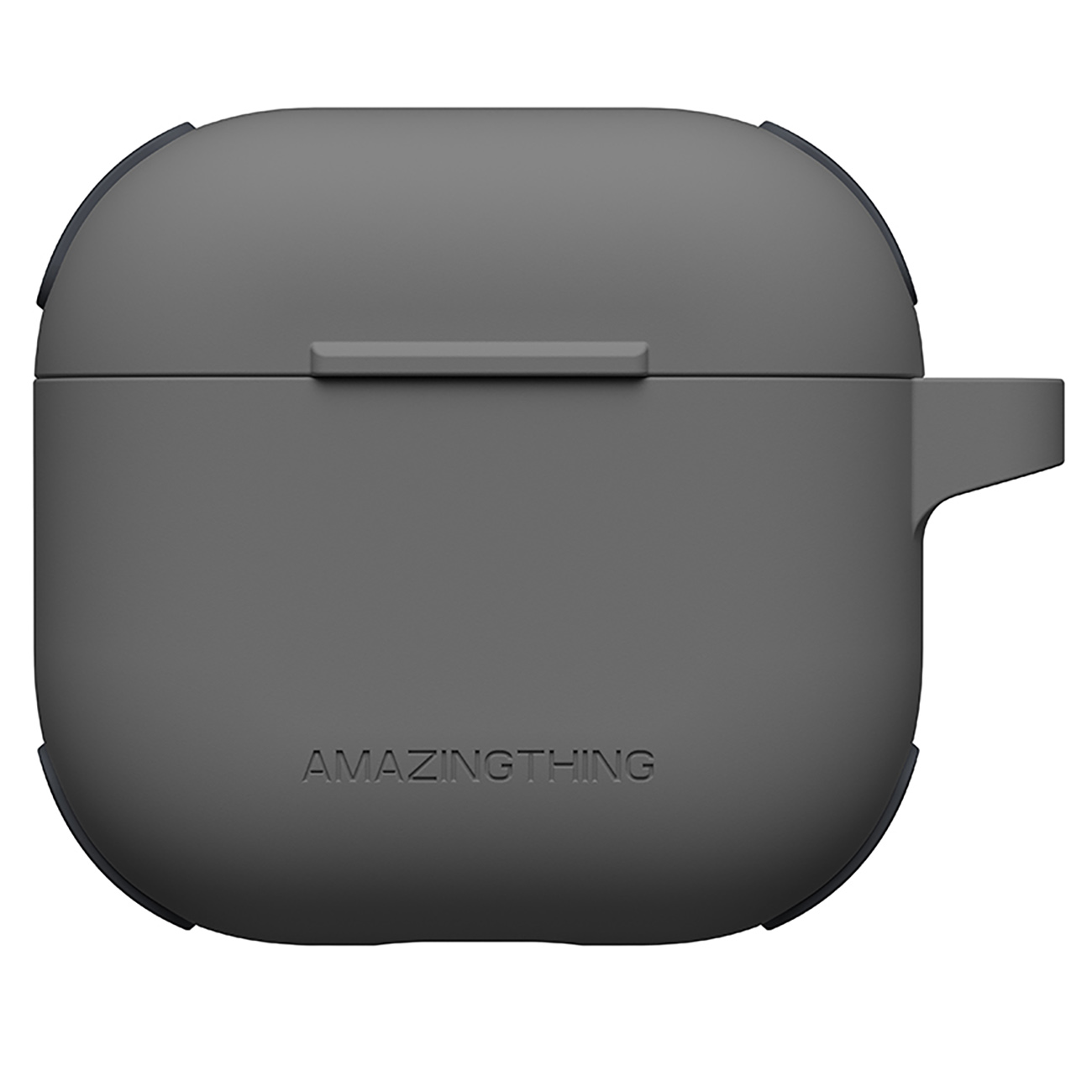 كفر AmazingThing GripClip لسماعة ابل AirPods 4 / تصميم انيق / يحمي من الطيحات / اسود