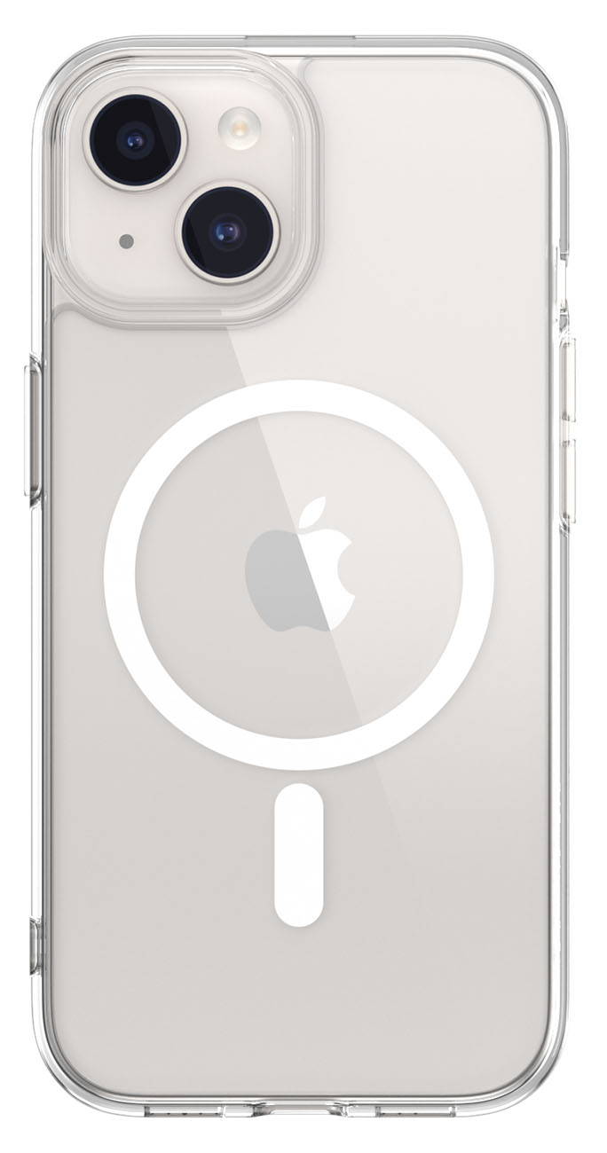 SwitchEasy Crush Case for iPhone 15 / Supports MagSafe / Drop-Resistant / Clear