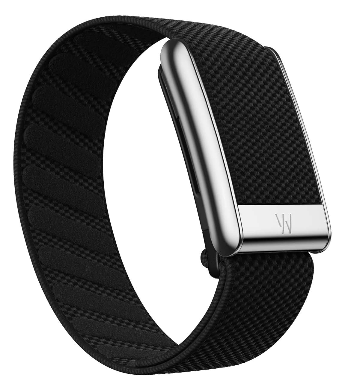 Whoop 5 SuperKnit Luxe Band / Obsidian with Titanium Frame