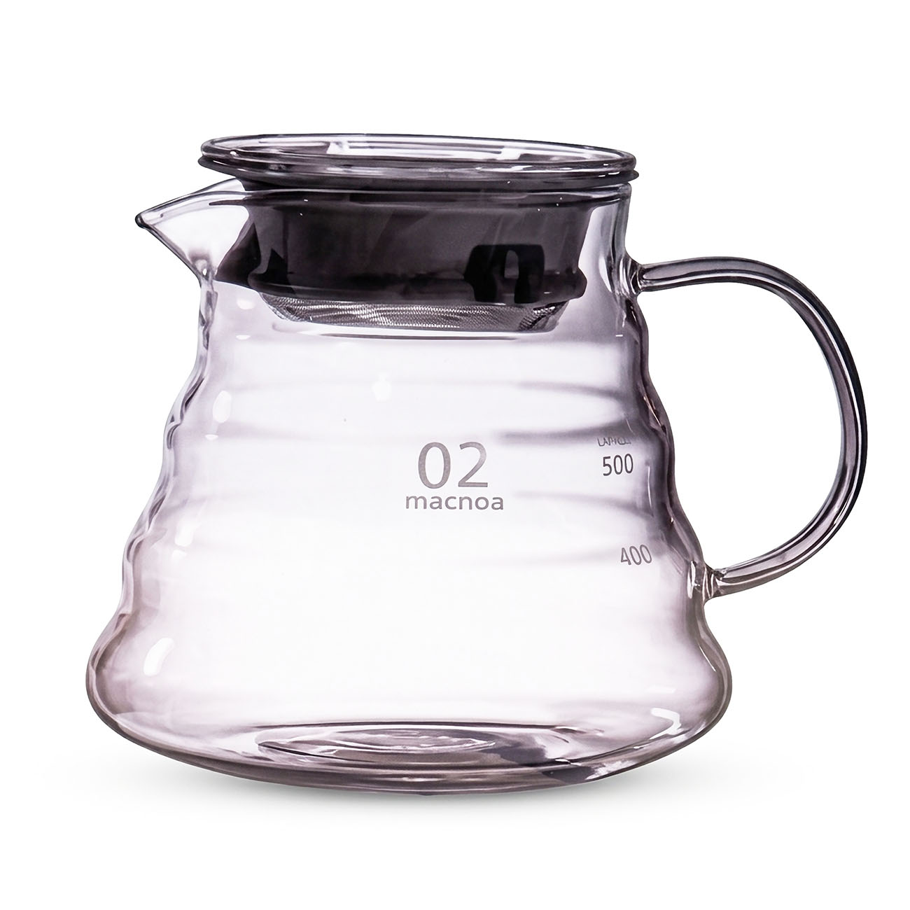 Macnoa V60 Coffee Server / 600ml Capacity / Heat-Resistant