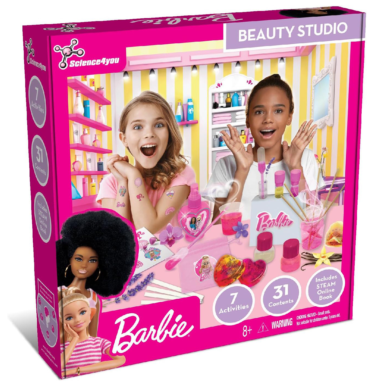 Science4you Barbie Beauty Studio Toy for Kids