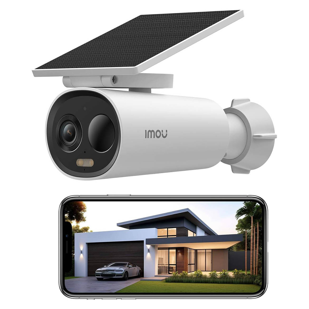 كاميرا IMOU Cell 3C الامنية / دقة 2K / لوحة شمسية + بطارية مدمجة / بث مباشر / للاستخدام الخارجي