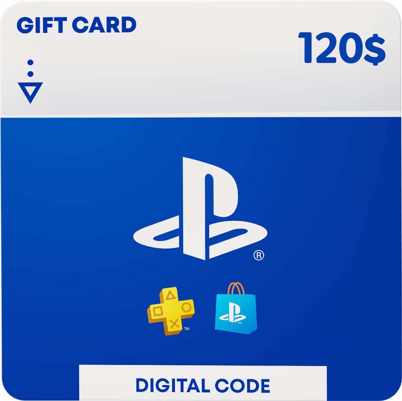 Playstation USA Store / 120 USD / Digital Card