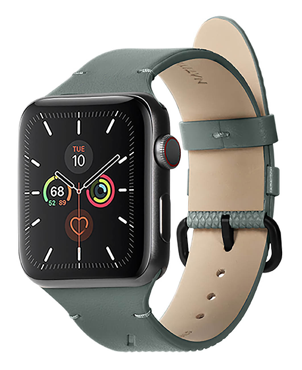 Native Union Re Classic Apple Watch Strap / Size 44 / 45 / 46 / 49 / Premium Leather / Green