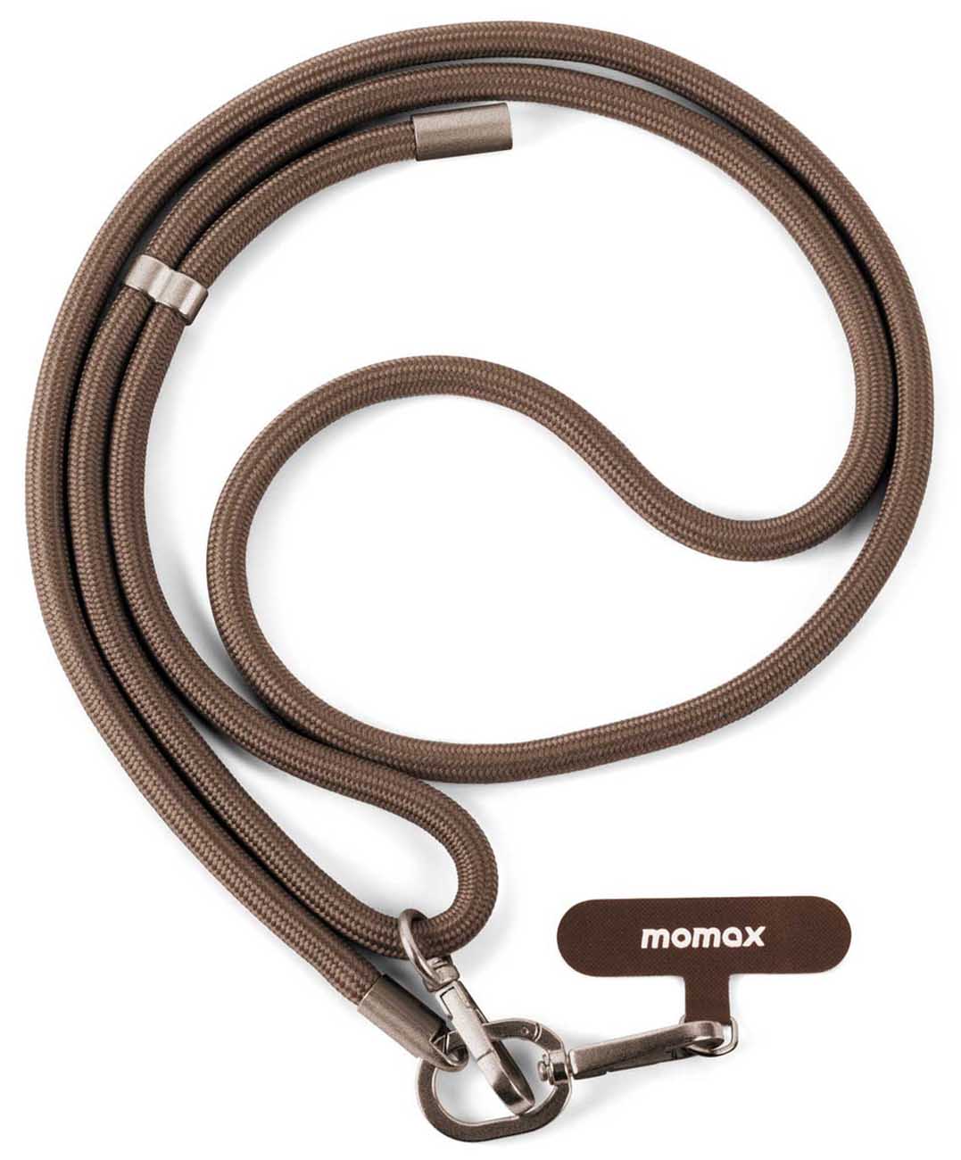 Momax Cord Phone Lanyard / Adjustable Length / Sandstone / Support Most Cases