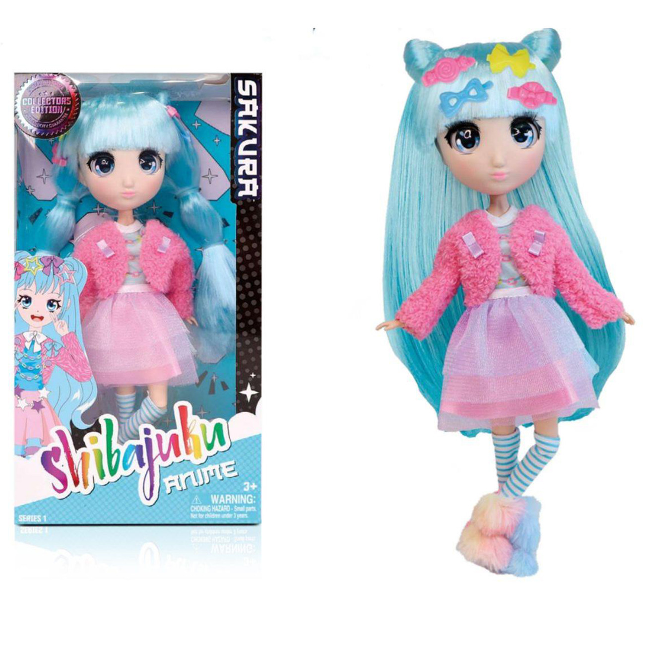 Shibajuku Anime Doll / Size 30 cm / Sakura Character