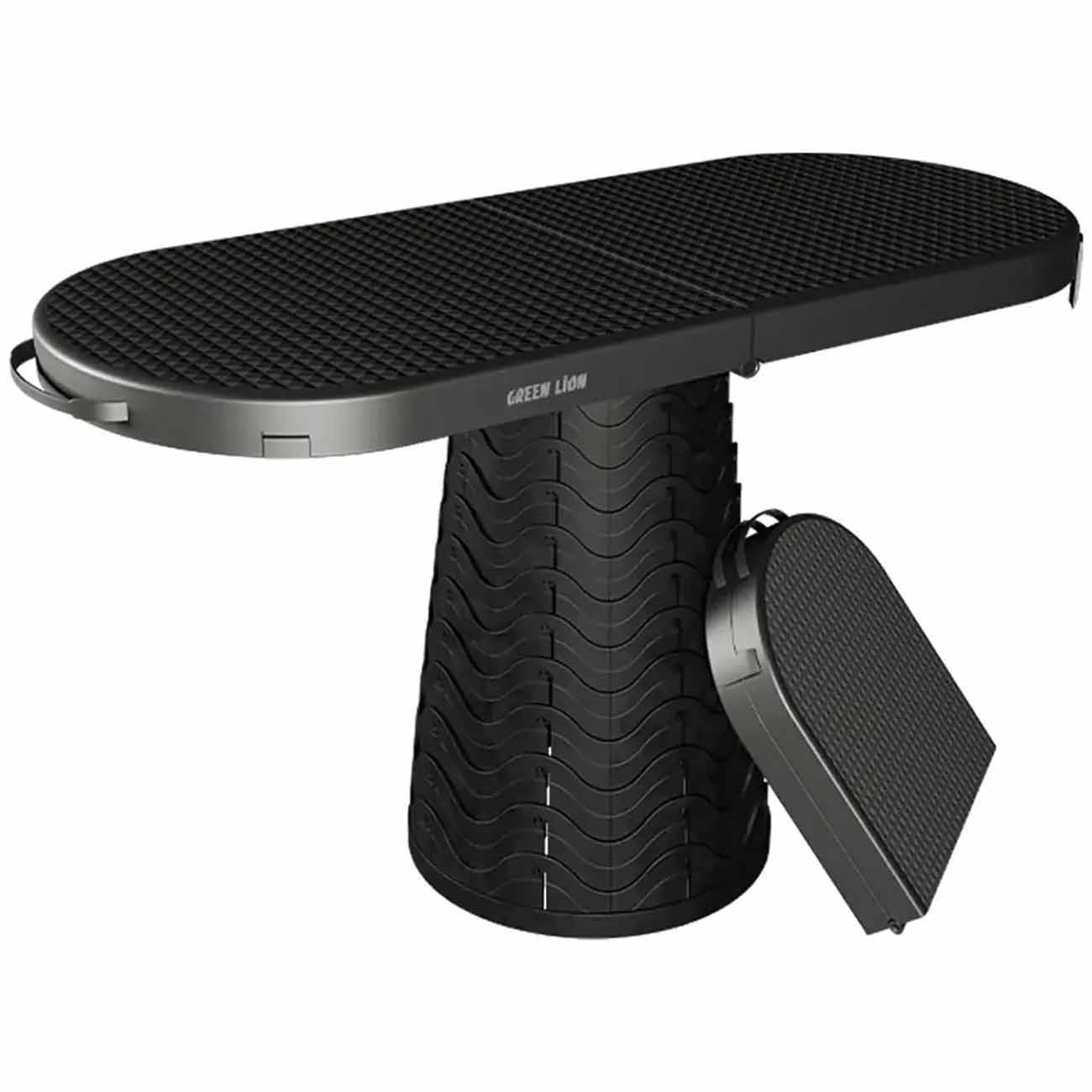  طاولة و كرسي تخييم من جرين / تصميم 2 في 1 / قابلة للطي / يتحمل حتى وزن 180 كجم