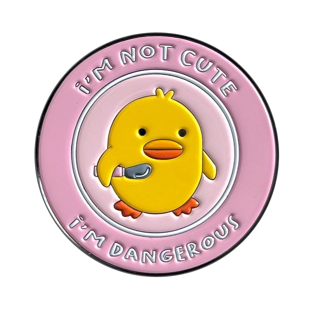Sada Metal Sticker / Im Not Cute Im Dangerous