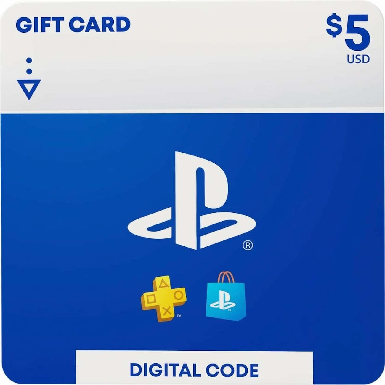 Playstation USA Store / 5 USD / Digital Card