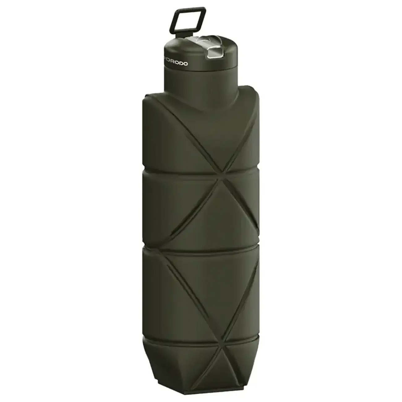 Porodo Water bottle / 700 ml / Silicone / Flodable / Green