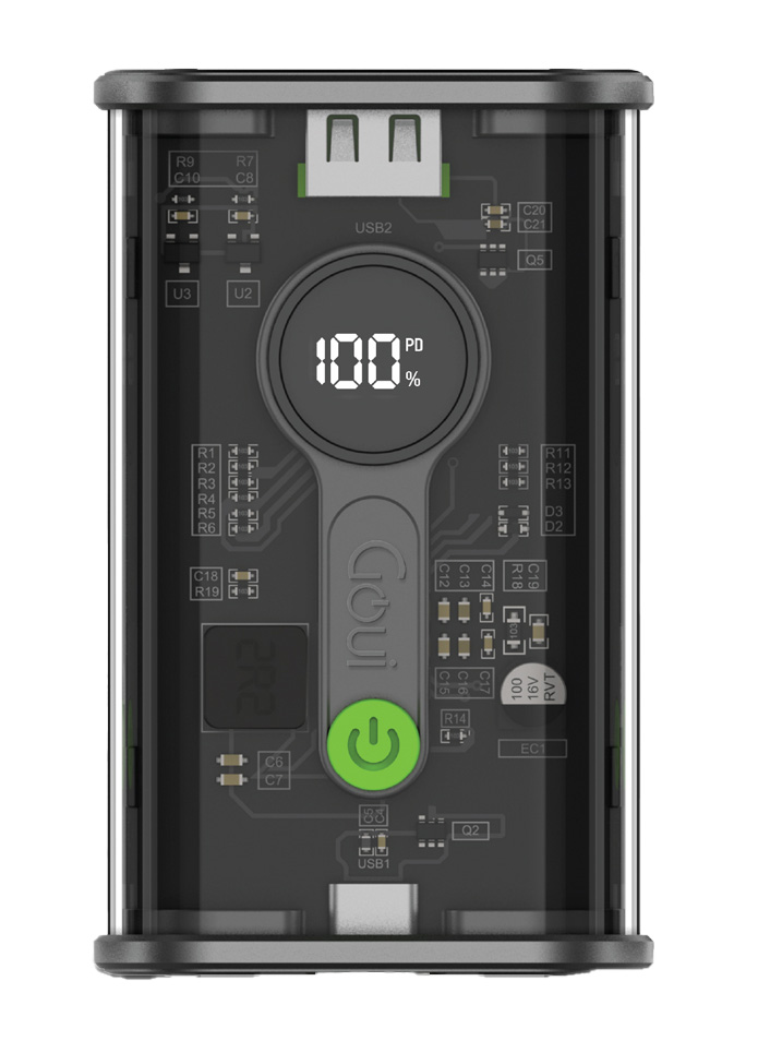 Goui Nano Pro 20000mAh Battery / USB-C & USB Inputs / 22.5 Watt Power