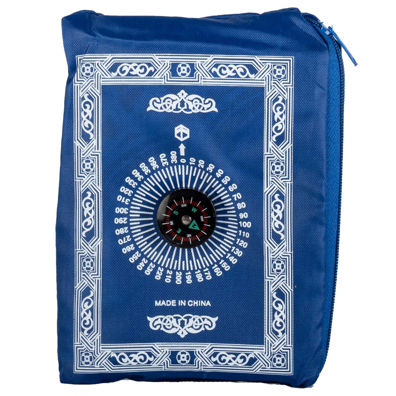 Prayer Mat / Foldable / Water-Resistant / With Storage Bag / Blue