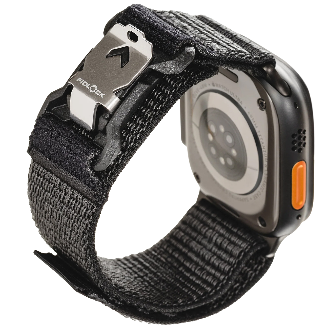 MagEasy Rover Apple Watch Strap / Size 44 / 45 / 46 / 49 mm / Fabric Design / Black