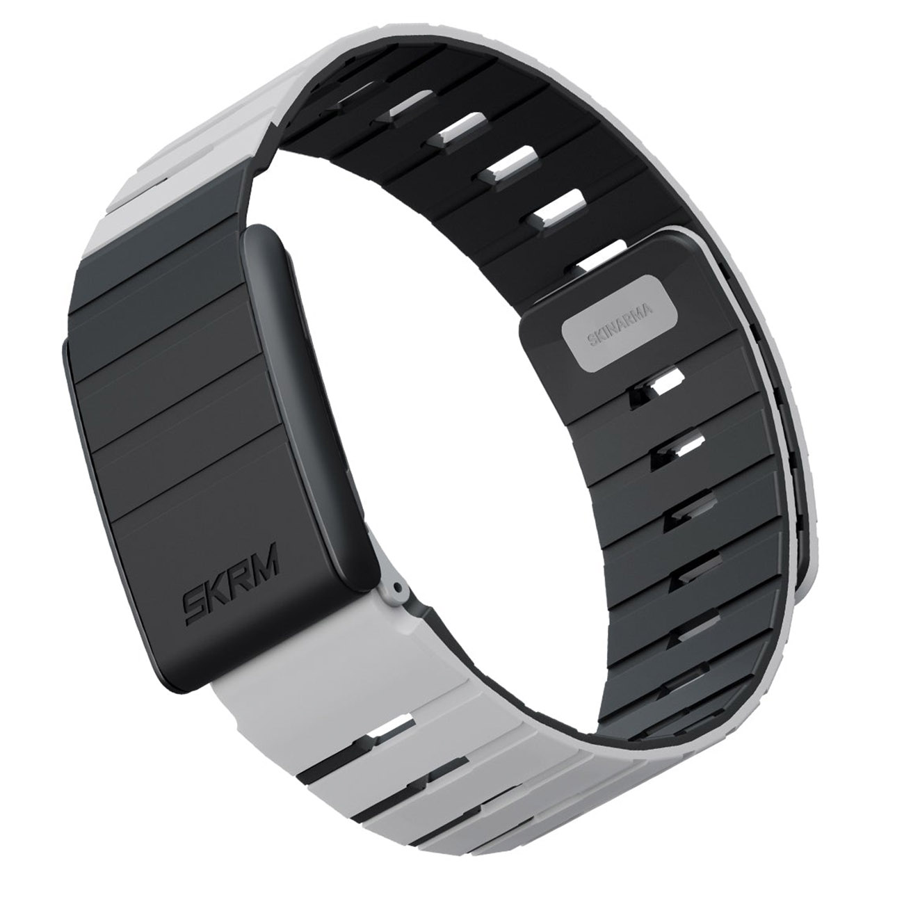 SKINARMA Gemini Strap / For Whoop 5 & Whoop MG / Soft Silicone / Chalk