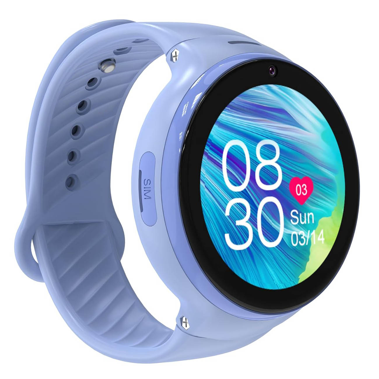 Porodo 4G Kids Smart Watch / GPS & Video Calling / Water Resistant / App Control / Blue