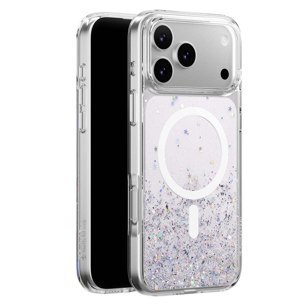 SwitchEasy Starfield Case for iPhone 17 Pro Max / MagSafe / Shockproof / 3D Effect / Clear