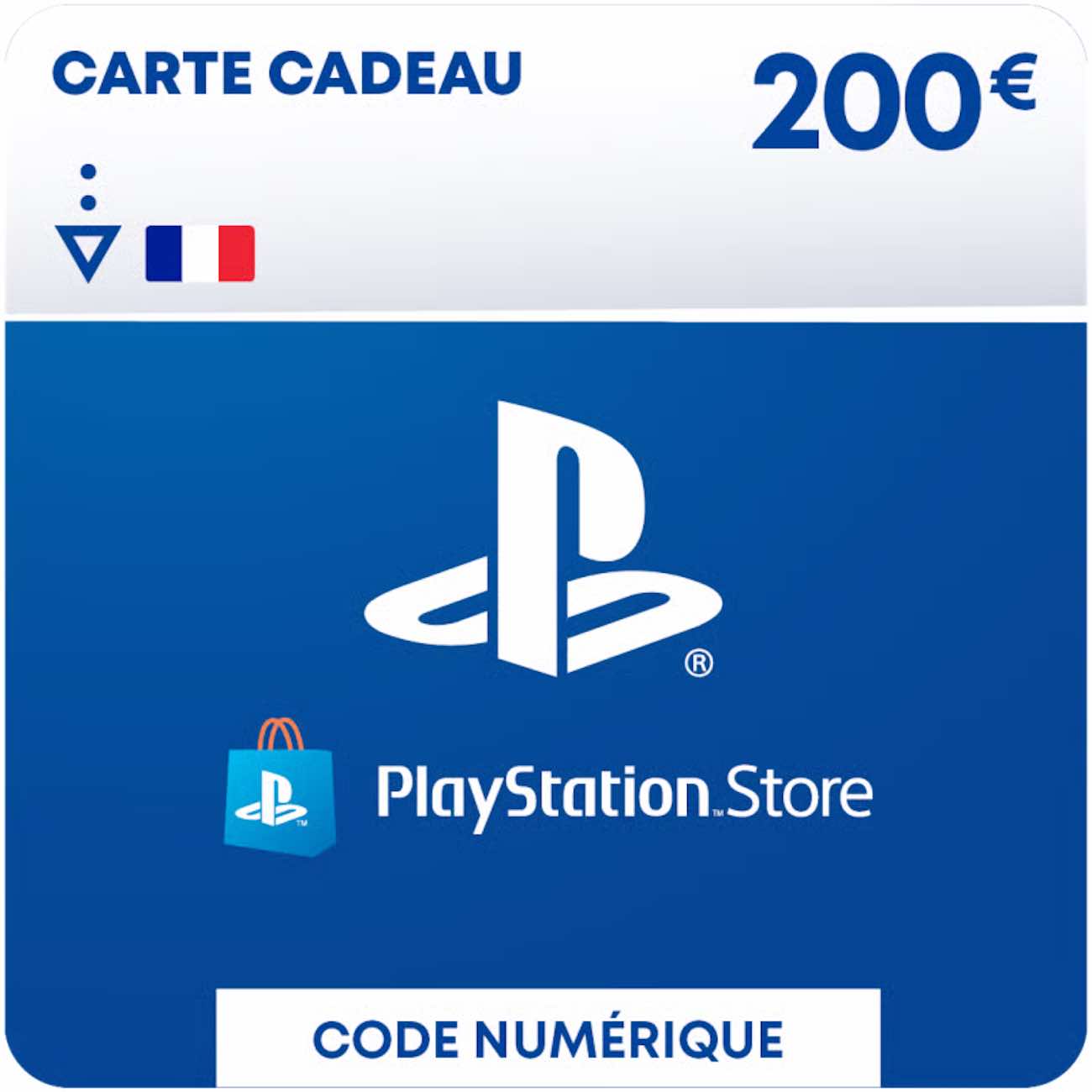 Playstation France Store / 200 Euro / Digital Card
