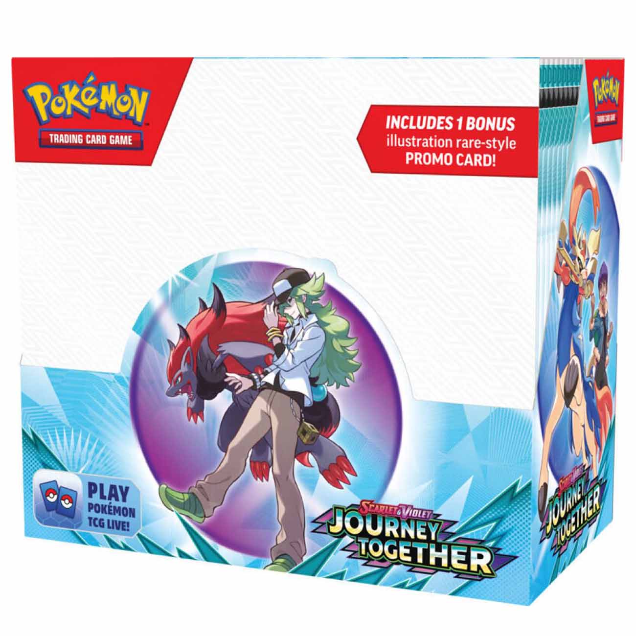 Pokémon Journey Together Enhanced Booster Box Cards