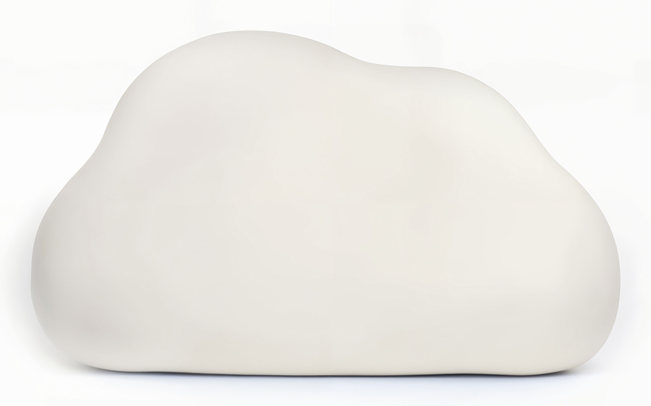 غطاء وسادة Blando Cloudy الصحية للاطفال / قطن ناعم / لون Off White