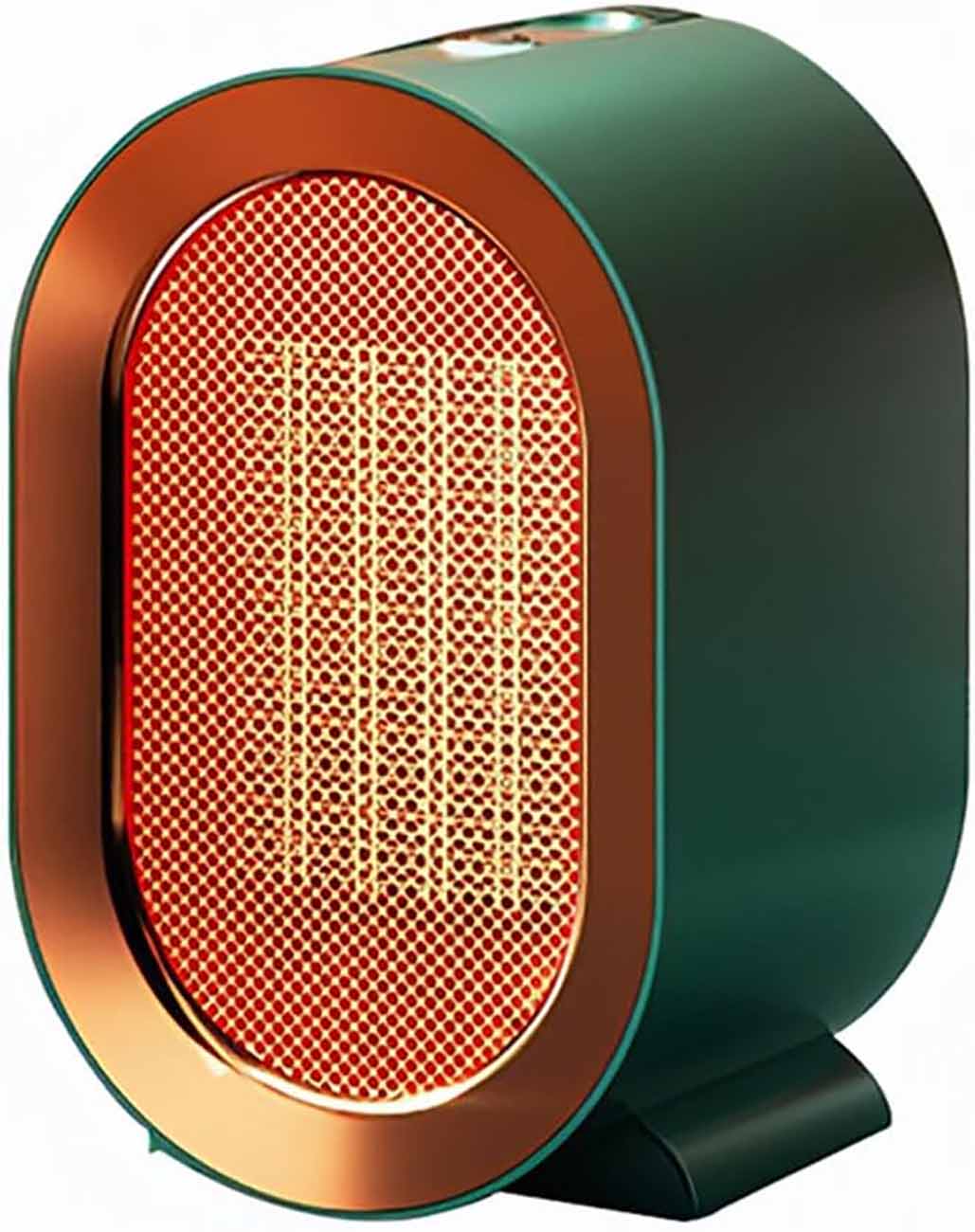 Electric Heater / 1200W Power / Small & Portable / Green