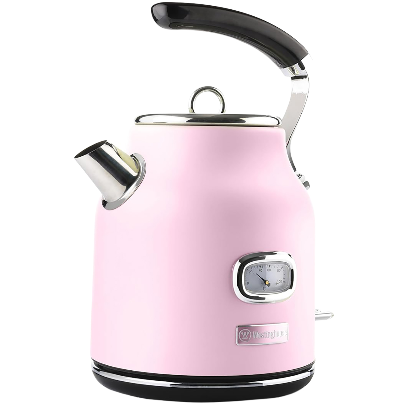 Westinghouse Retro Electric Kettle / 1.7L Capacity / Classic Design / Pink