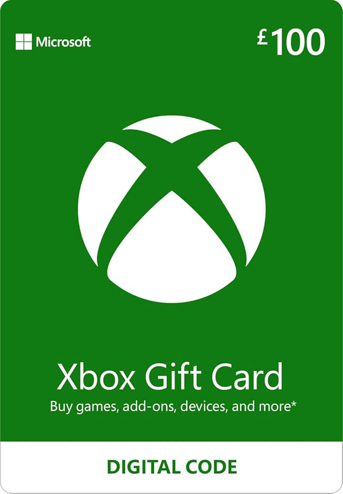 XBOX Gift Card UK Store / £100 / Digital Code