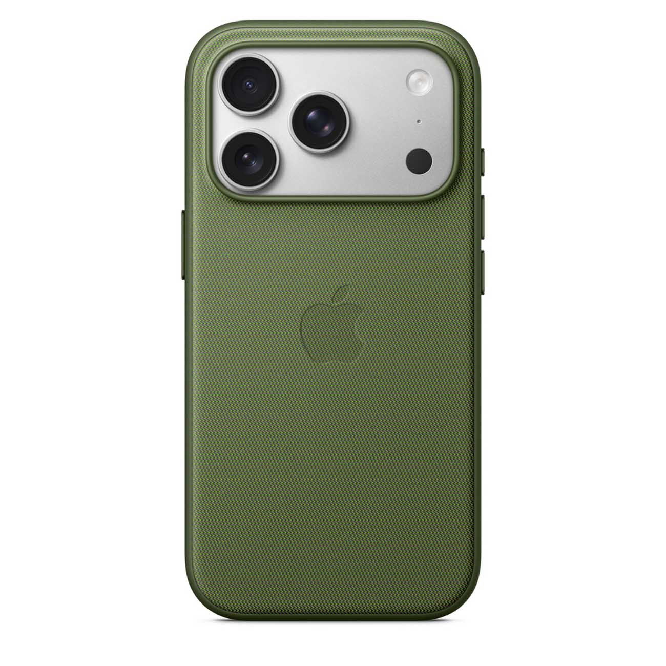 Apple Official TechWoven Case for iPhone 17 Pro / MagSafe / Drop-Resistant / Green