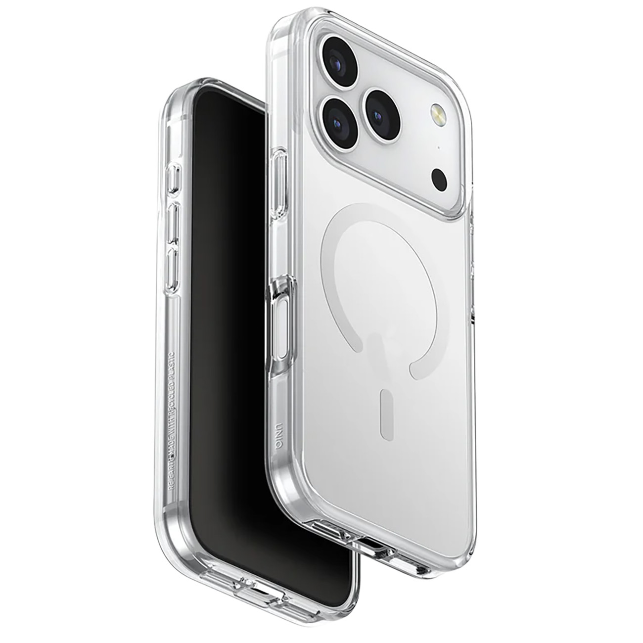 UNIQ Clario Case for iPhone 17 Pro / Supports MagSafe / Drop-Resistant / Clear