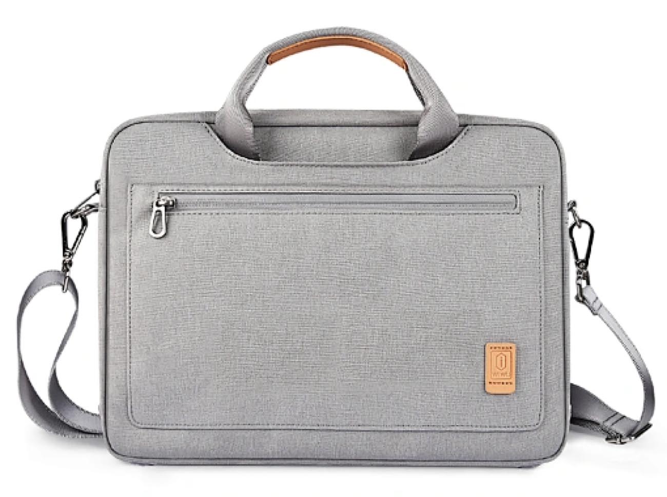 WiWu Pioneer Pro Laptop Bag / Size 15.6 inch / Water-resistant / Grey
