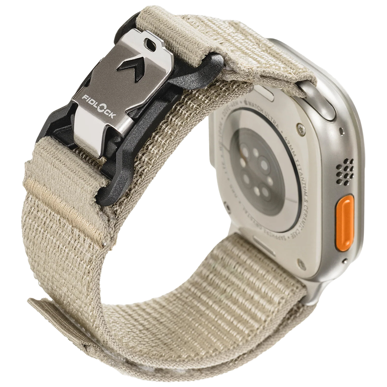 MagEasy Rover Apple Watch Strap / Size 44 / 45 / 46 / 49 mm / Fabric Design / Titanium