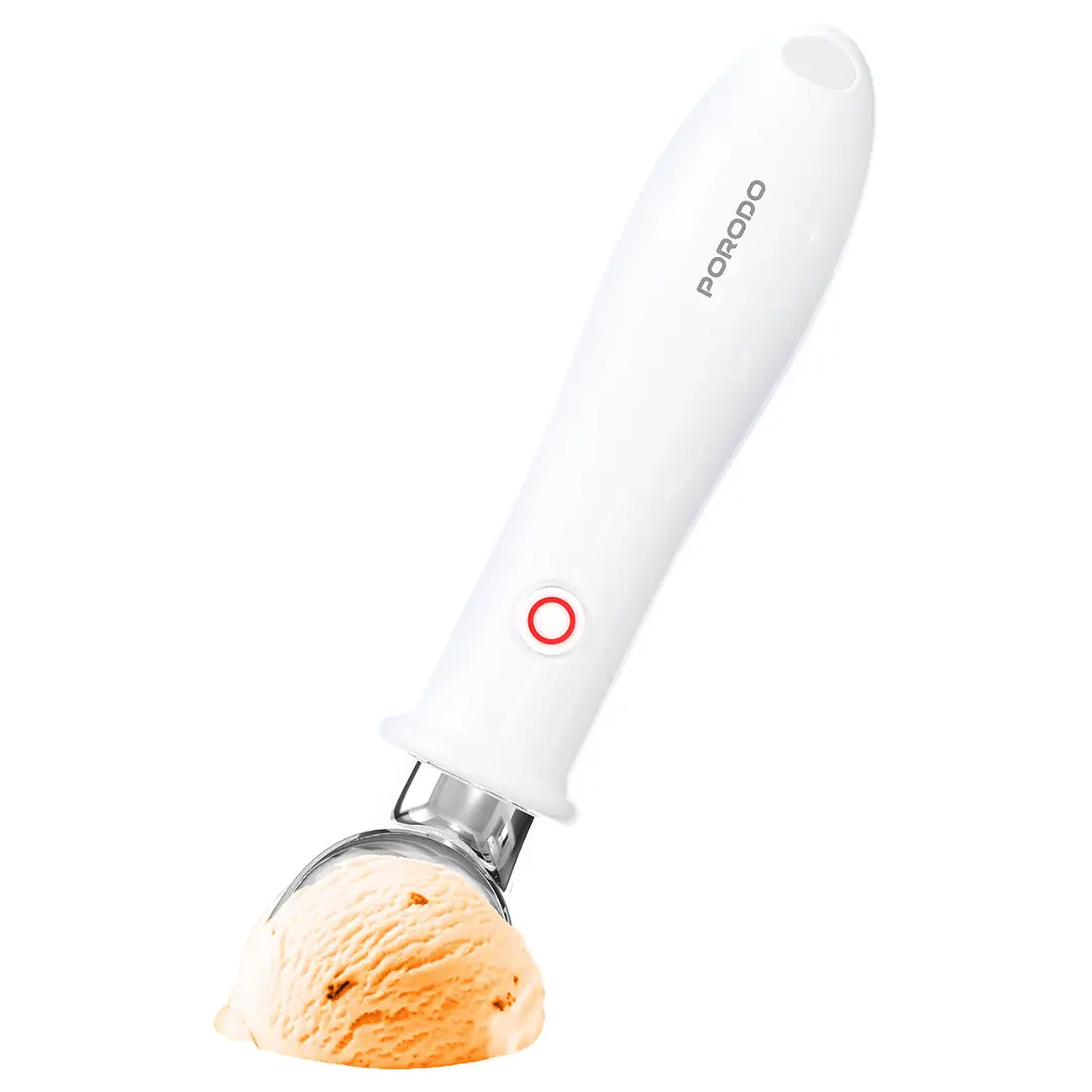 Porodo Ice Cream Scoop / Battery Operated / With Built-in Heating