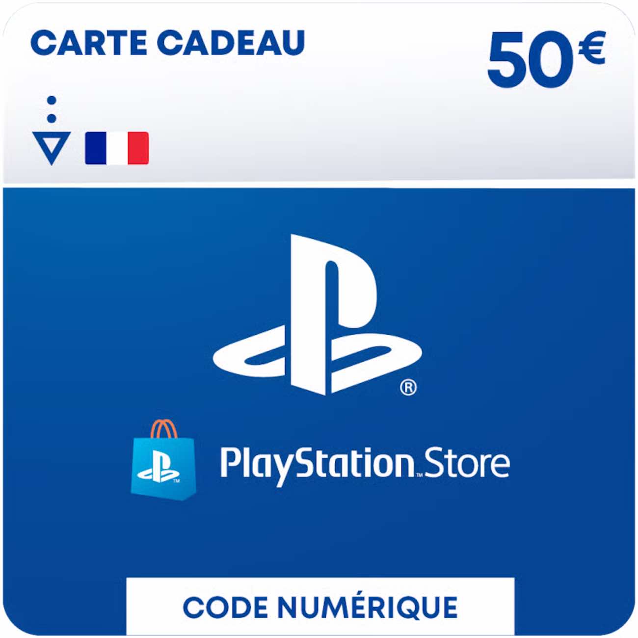 Playstation France Store / 50 Euro / Digital Card