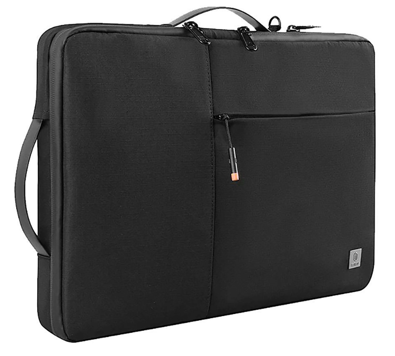 WiWu Alpha Bag for Laptop & Tablet / Size 16 inch / Dual Zipper / Water-resistant / Black