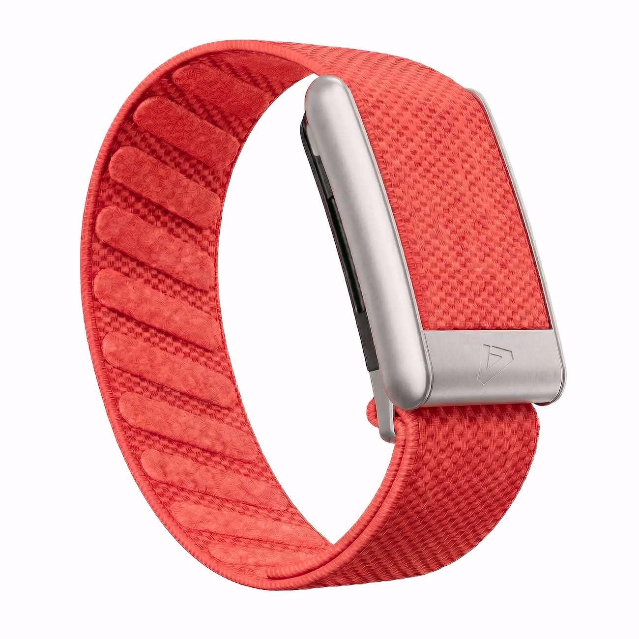 Dash Strap for Whoop 5 / Rhodonite with Matte Silver Frame