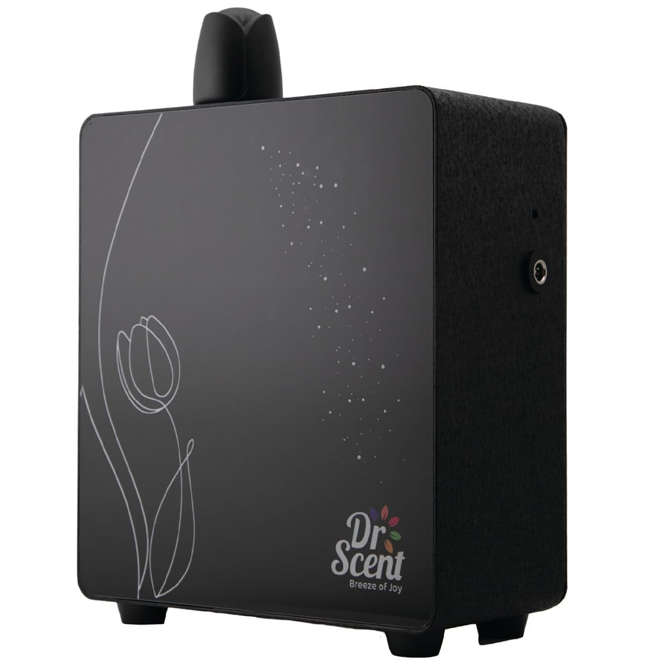 Dr Scent Eco Tulip Electronic Air Freshener / Covers 80m² / App Control / Black