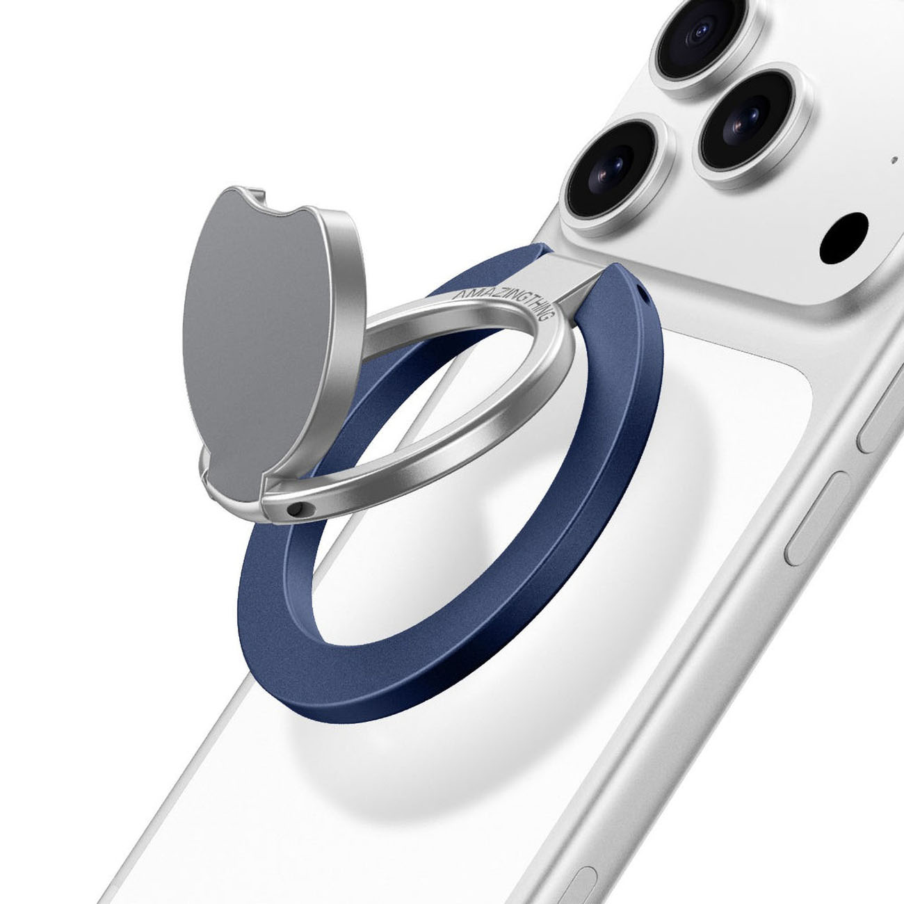 AmazingThing Titan Pro MagFlex Grip / Magnetic / Built-in Stand / Rotatable / Blue