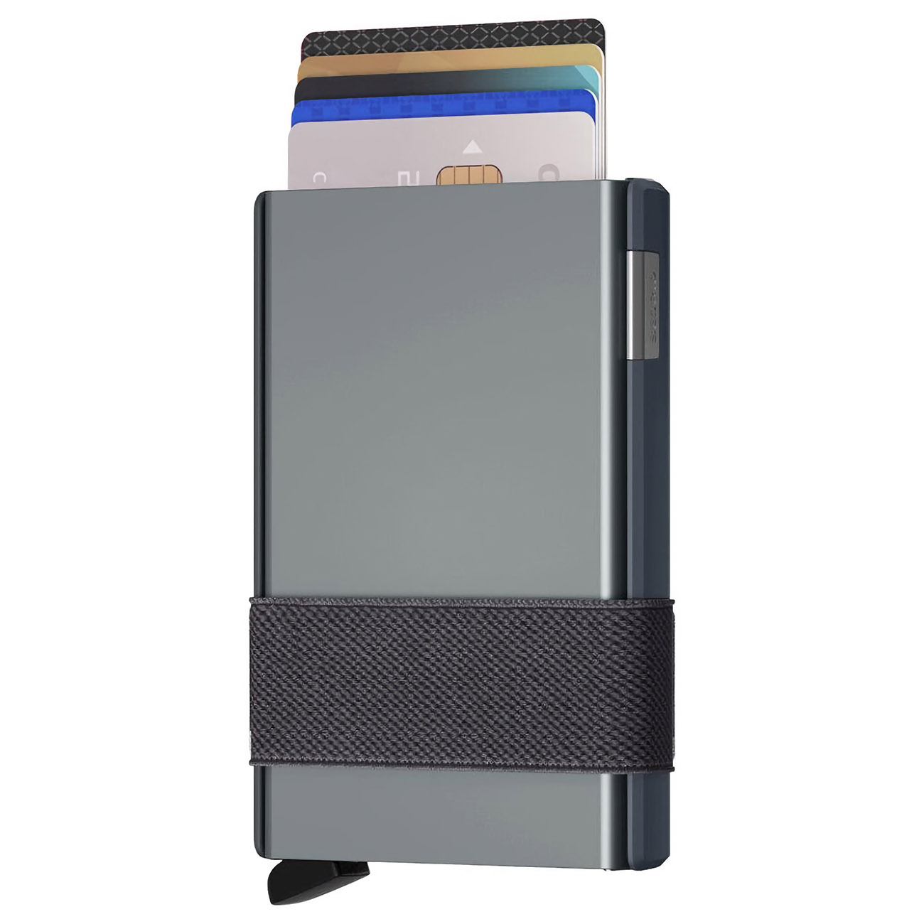 Secrid Cardslide Wallet / Holds up to 6 Cards / RFID Protection / Charcoal
