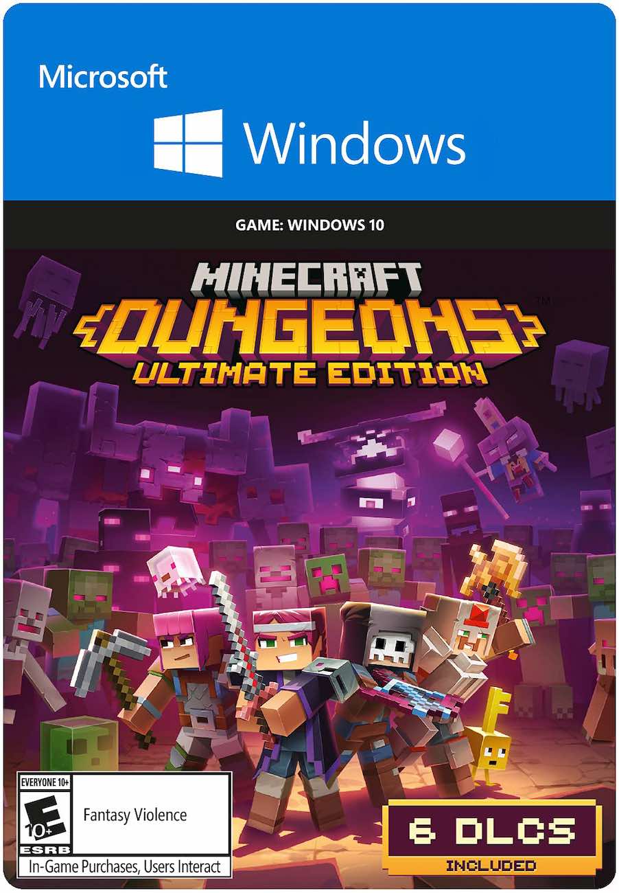 Minecraft Dungeons / Ultimate Edition / PC / Digital Card