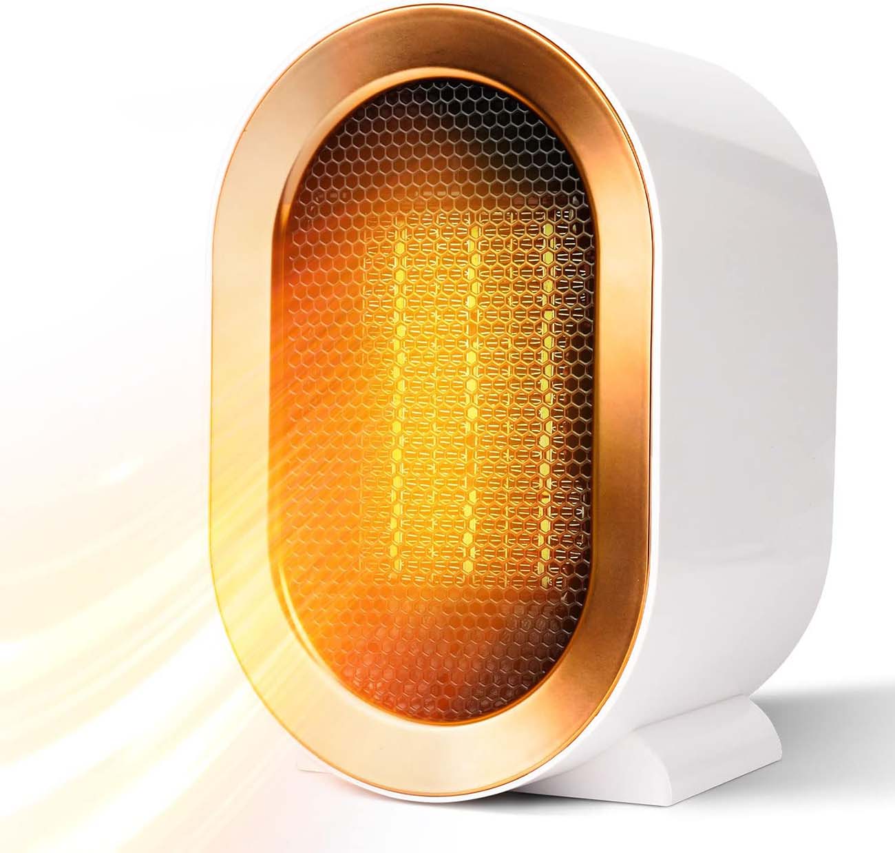 Electric Heater / 1200W Power / Small & Portable / White