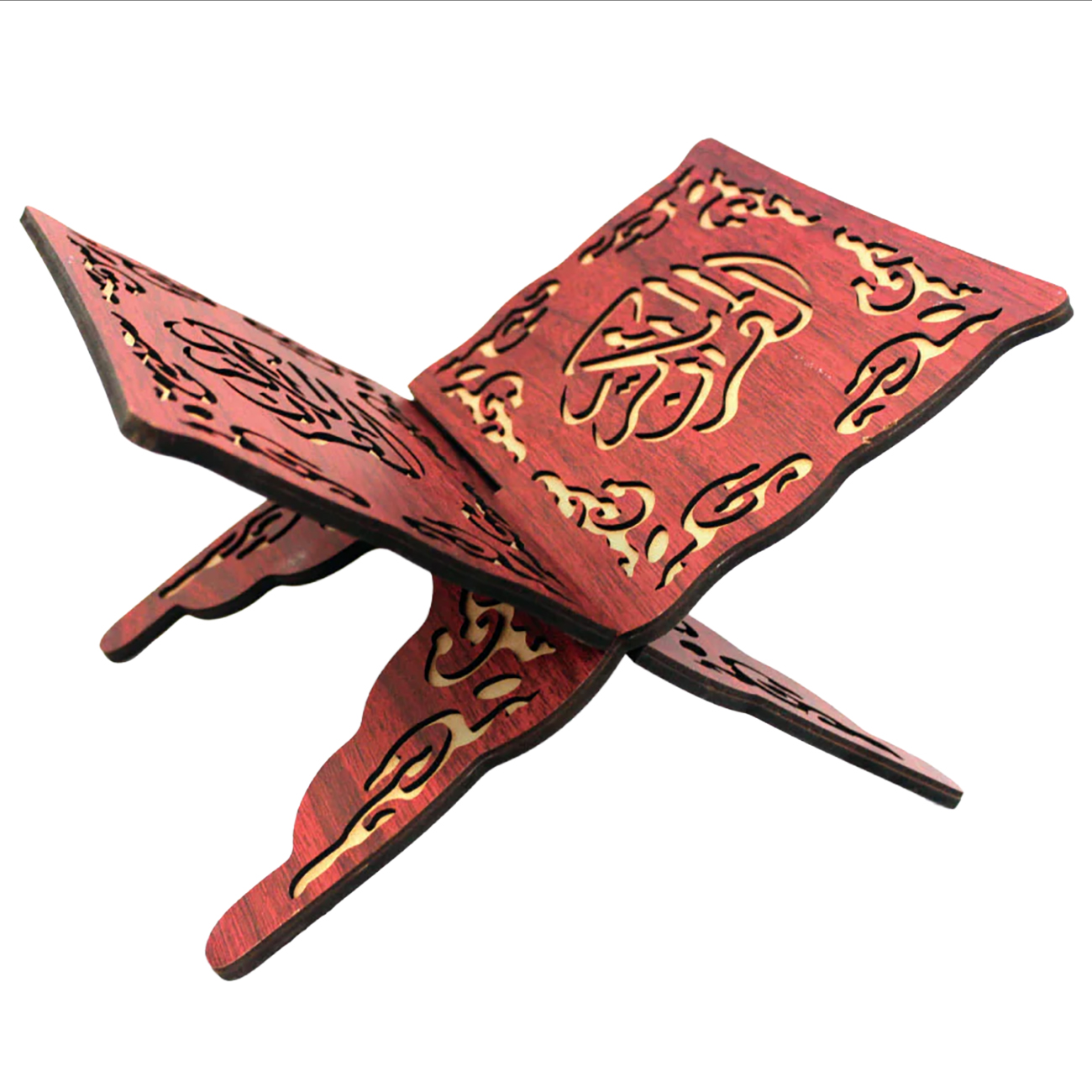 Sundus Foldable Quran Stand / Elegant Wooden Design / Small Size